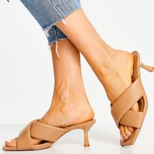 ASOS puffy heels from Stradivarius
